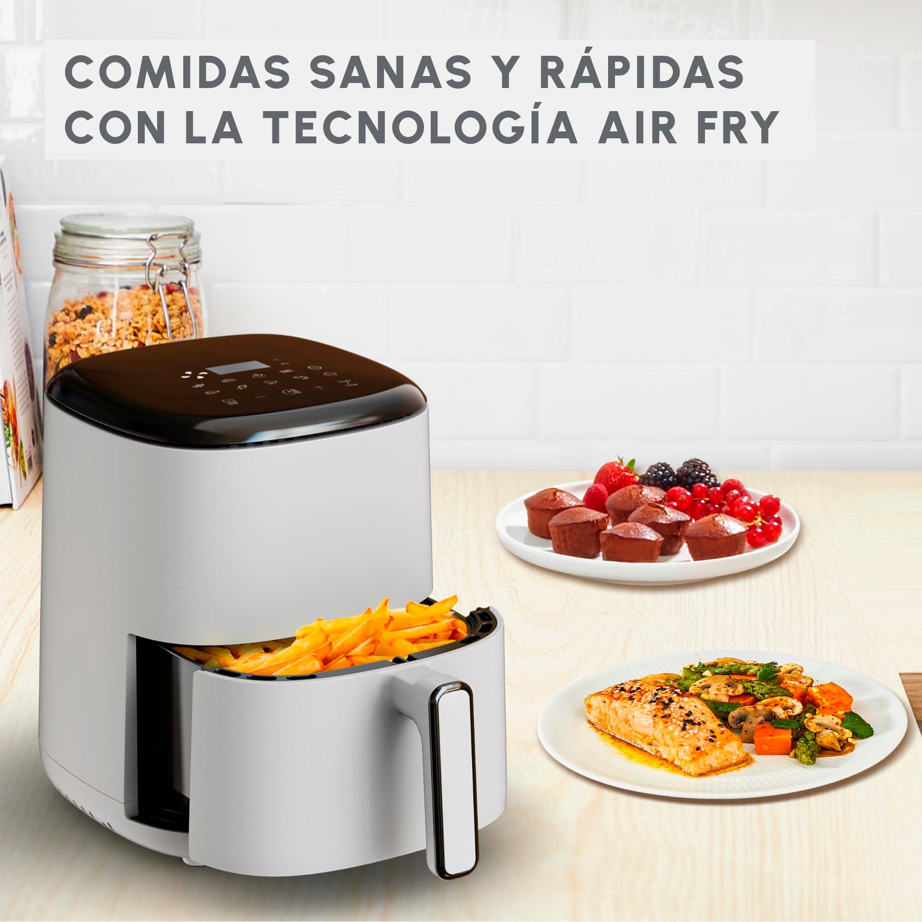 Fritadeira sem Óleo Moulixex - Air Fryer Easy Fry&Grill