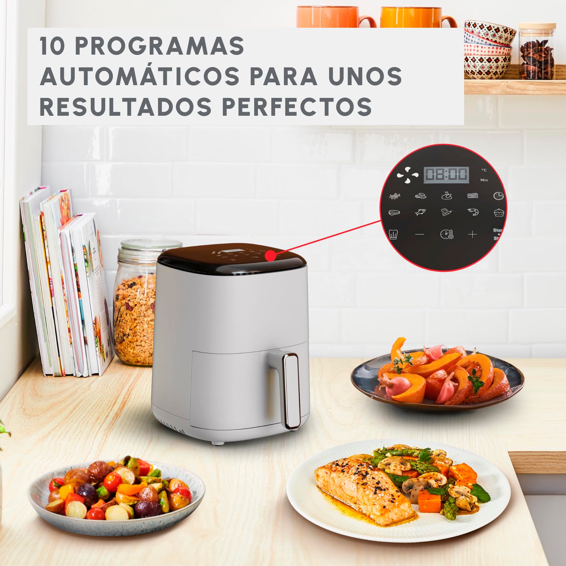 Fritadeira sem Óleo Moulixex - Air Fryer Easy Fry&Grill