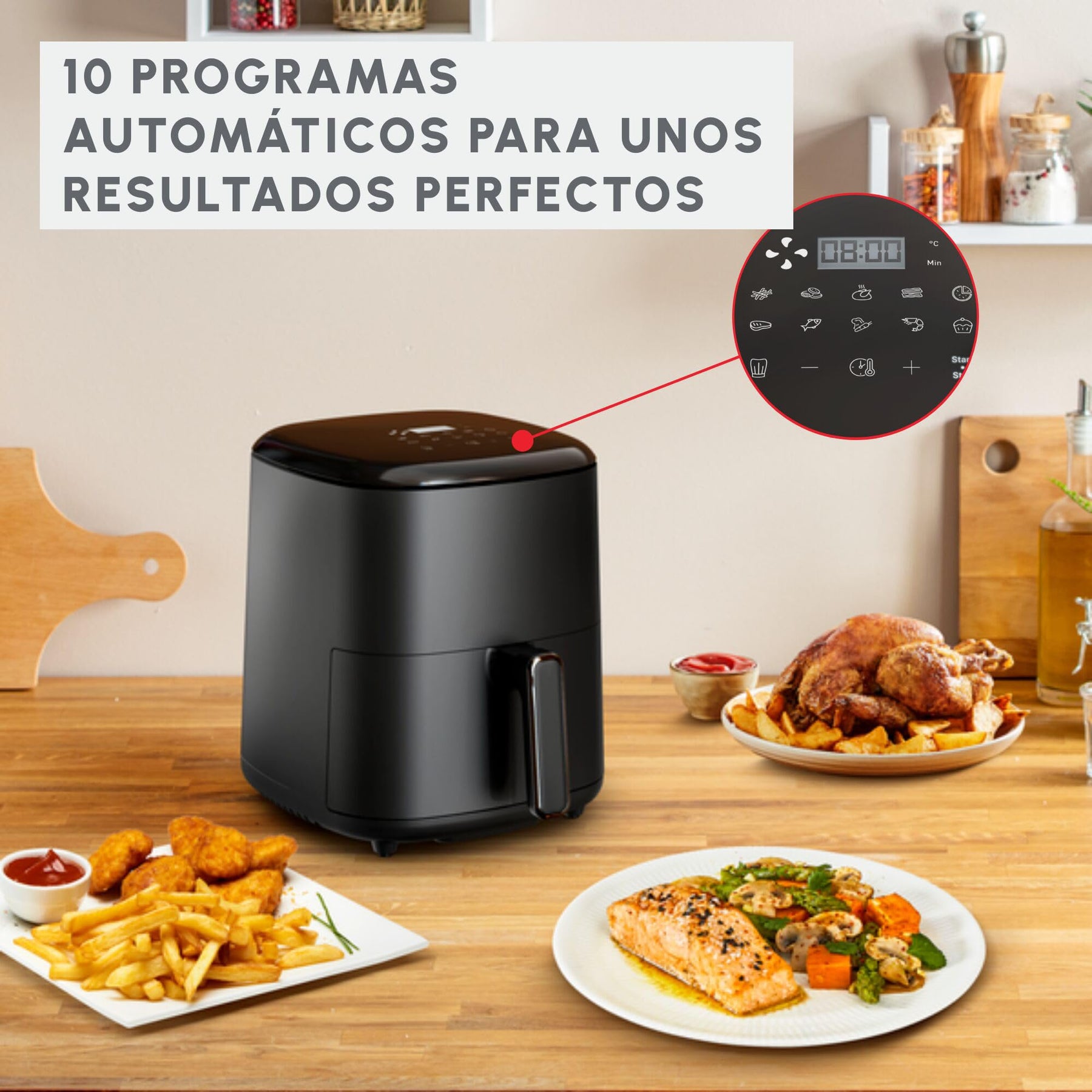 Fritadeira sem Óleo Moulixex - Air Fryer Easy Fry&Grill