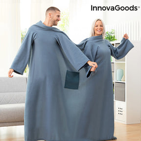 Batamanta Doble con Bolsillo Central Doublanket InnovaGoods