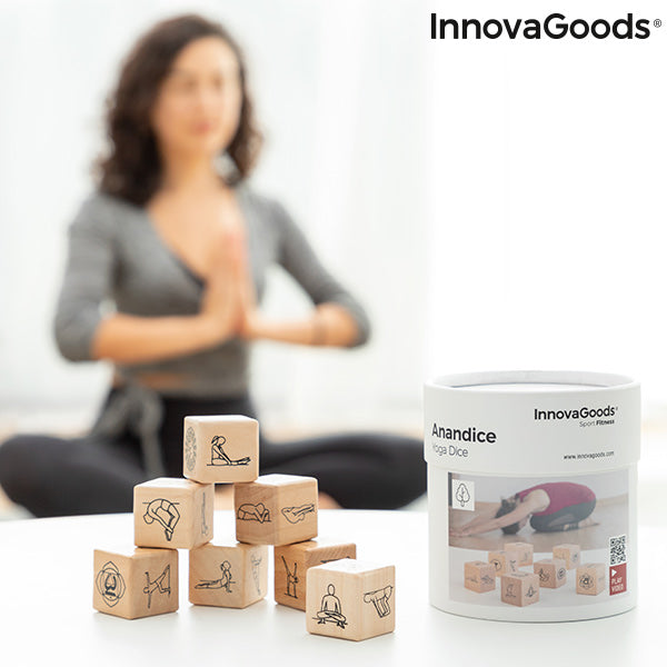 Juego de Dados de Yoga Anandice InnovaGoods 7 Piezas