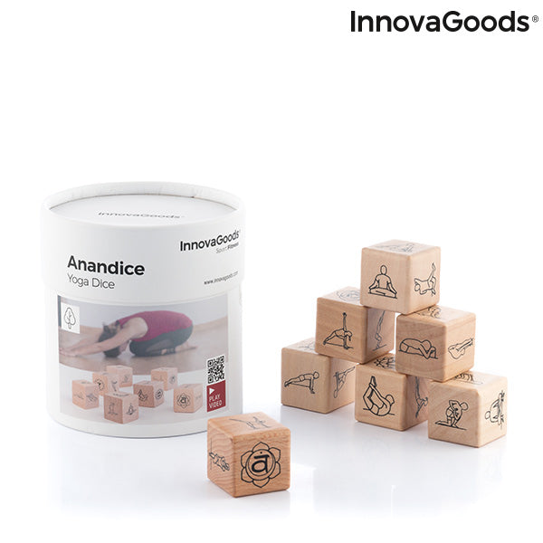 Juego de Dados de Yoga Anandice InnovaGoods 7 Piezas