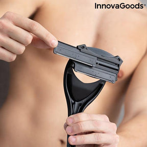 Afeitadora Plegable de Espalda y Cuerpo Omniver InnovaGoods