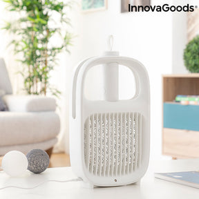 Lámpara Antimosquitos y Raqueta Matainsectos Recargable 2 en 1 Swateck InnovaGoods