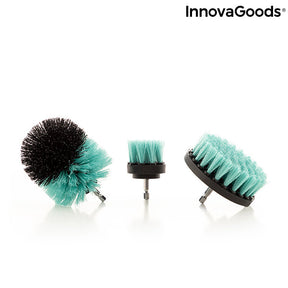 Set de Cepillos de Limpieza para Taladro Cyclean InnovaGoods 3 Piezas