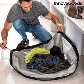 Esterilla para Vestuarios y Bolsa Impermeable 2 en 1 Gymbag InnovaGoods