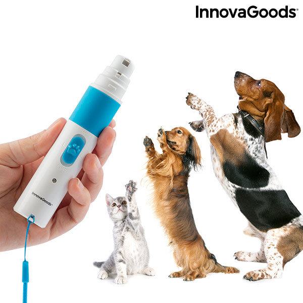 Lima de Uñas Recargable para Mascotas Pawy InnovaGoods 