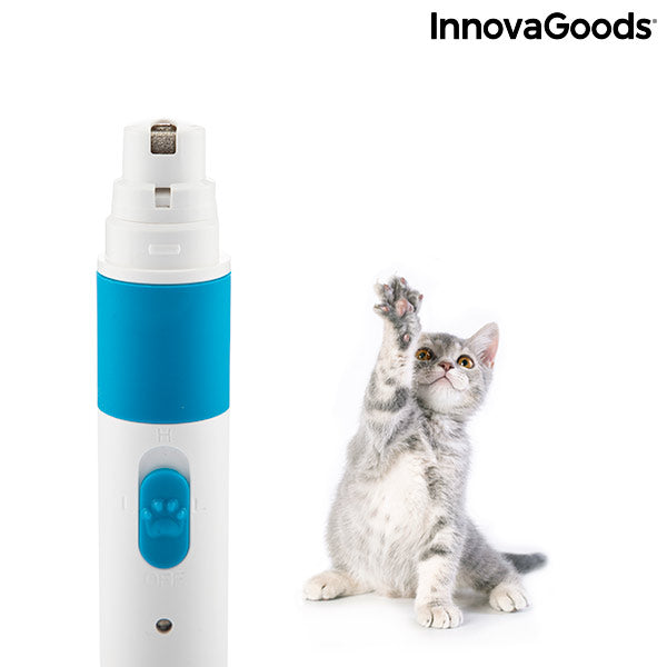 Lima de Uñas Recargable para Mascotas Pawy InnovaGoods 