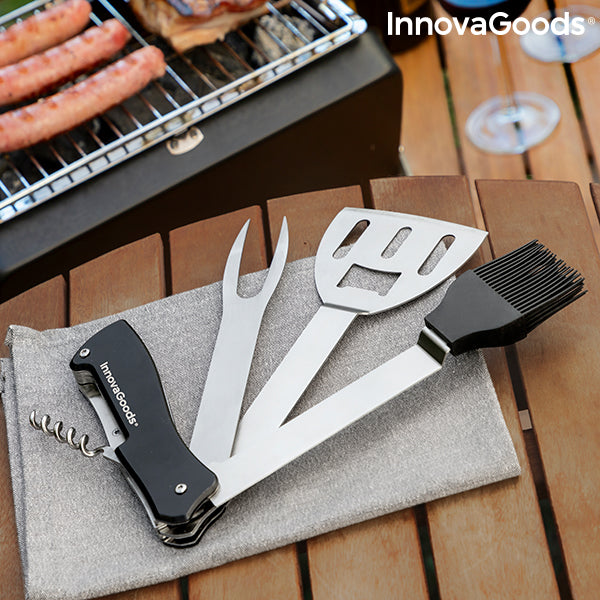 Set de Utensilios para Barbacoa 5 en 1 BBKit InnovaGoods