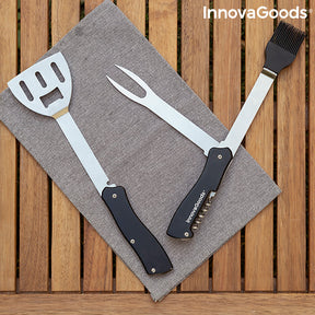 Set de Utensilios para Barbacoa 5 en 1 BBKit InnovaGoods