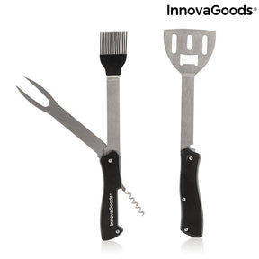 Set de Utensilios para Barbacoa 5 en 1 BBKit InnovaGoods