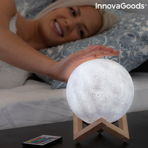 Lámpara LED Recargable Luna Moondy InnovaGoods