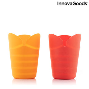 Palomiteras de Silicona Plegables Popbox InnovaGoods (Pack de 2)