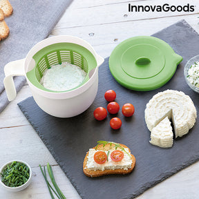 Molde para Hacer Queso Fresco con Manual y Recetas InnovaGoods