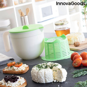 Molde para Hacer Queso Fresco con Manual y Recetas InnovaGoods