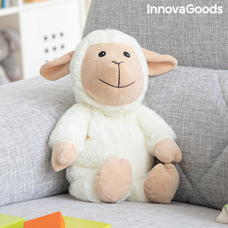 Wooly InnovaGoods Peluche Oveja con Efecto Calor y Frío 