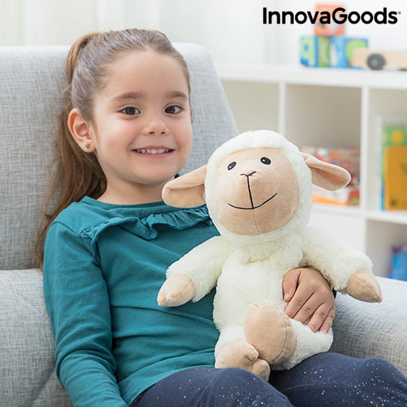 Wooly InnovaGoods Peluche Oveja con Efecto Calor y Frío 