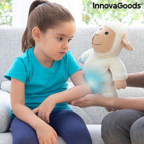 Wooly InnovaGoods Peluche Oveja con Efecto Calor y Frío 