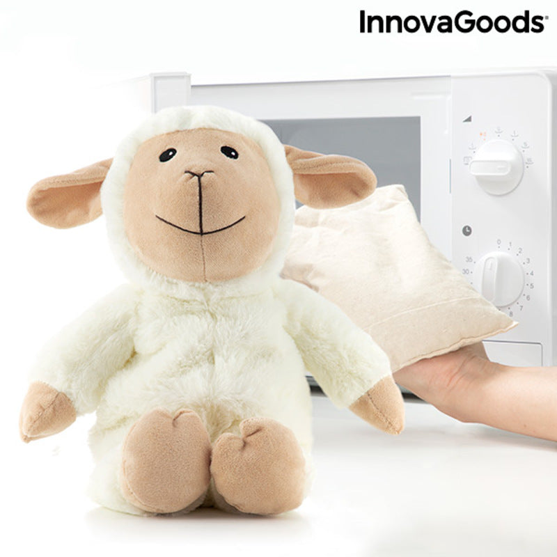 Wooly InnovaGoods Peluche Oveja con Efecto Calor y Frío 