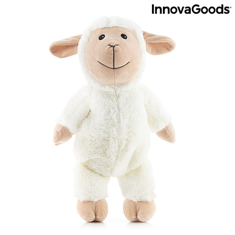 Wooly InnovaGoods Peluche Oveja con Efecto Calor y Frío 