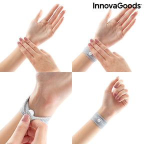 Pulsera Antimareo con Punto de Presión Nei-Kuan Nona InnovaGoods (Pack de 2)