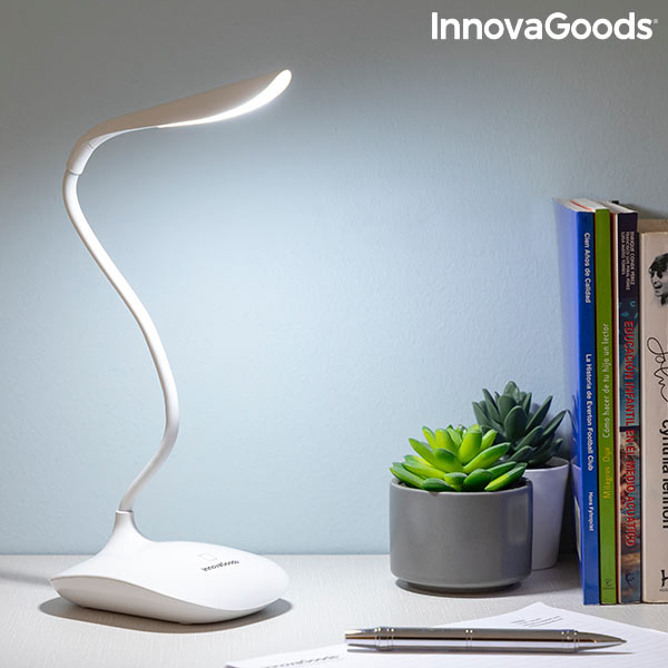 Lámpara LED de Mesa Recargable Táctil Lum2Go InnovaGoods