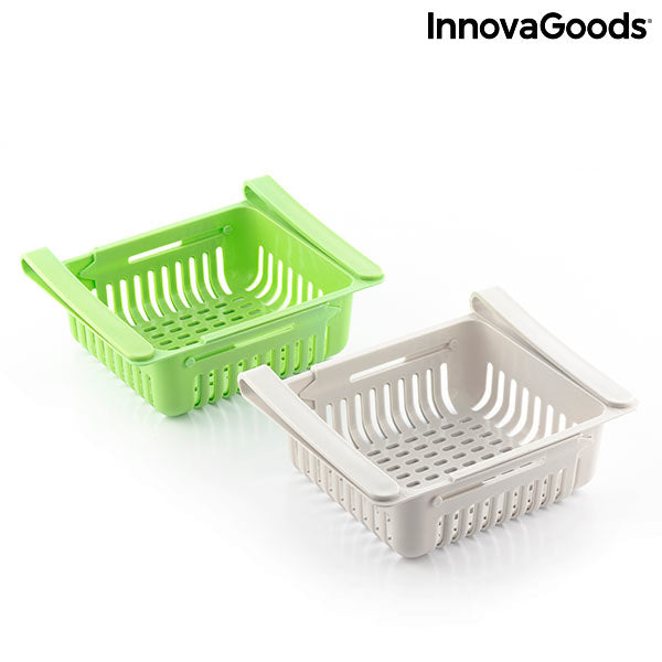 Organizador Ajustable para Nevera Friwer InnovaGoods (pack de 2)