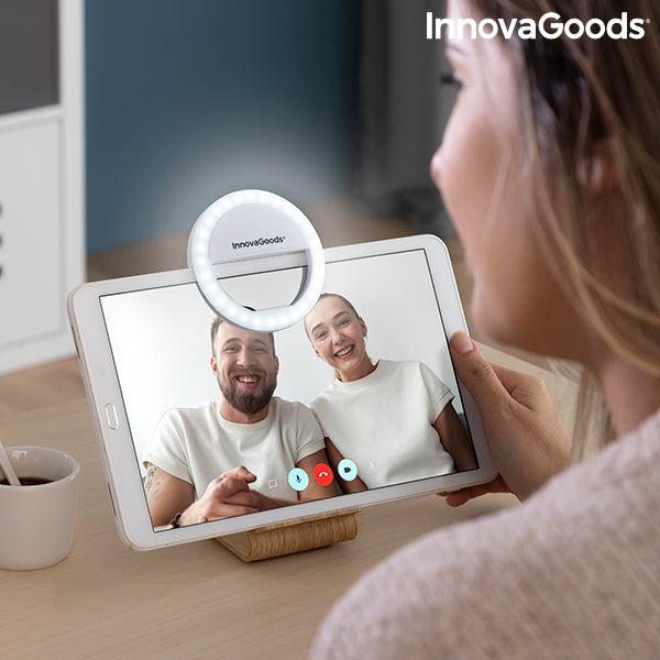 Aro de Luz para Selfie Recargable Instahoop InnovaGoods