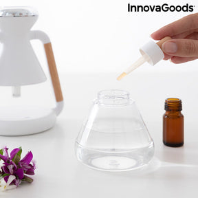 Humidificador Difusor de Aromas y Cargador Inalámbrico 3 en 1 Misvolt InnovaGoods