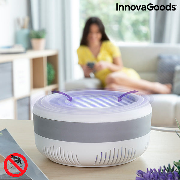 Lámpara Antimosquitos por Succión con Soporte de Pared KL Lite InnovaGoods