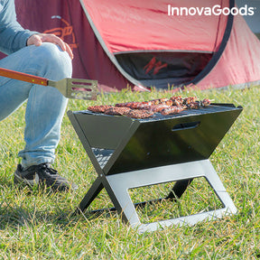 Barbacoa Plegable Portátil para Carbón FoldyQ InnovaGoods