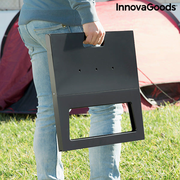 Barbacoa Plegable Portátil para Carbón FoldyQ InnovaGoods