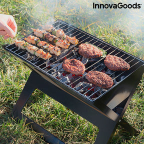 Barbacoa Plegable Portátil para Carbón FoldyQ InnovaGoods