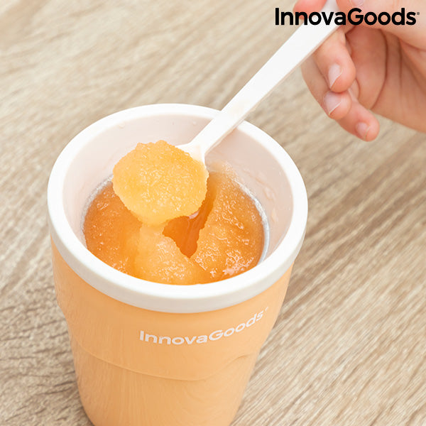 Vaso para Hacer Helados y Granizados con Recetas Frulsh InnovaGoods