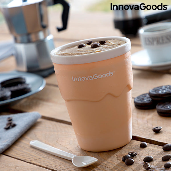 Vaso para Hacer Helados y Granizados con Recetas Frulsh InnovaGoods