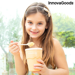 Vaso para Hacer Helados y Granizados con Recetas Frulsh InnovaGoods