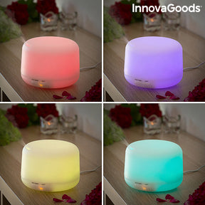 Humidificador Difusor de Aromas con LED Multicolor Steloured InnovaGoods 