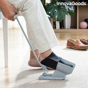 Calzador de Calcetines y Zapatos con Quitacalcetines Shoeasy InnovaGoods