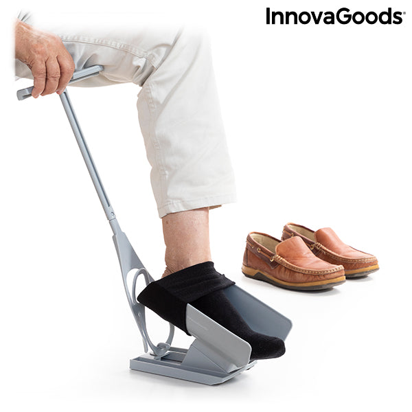 Calzador de Calcetines y Zapatos con Quitacalcetines Shoeasy InnovaGoods