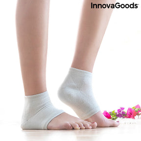 Calcetines Hidratantes con Almohadillas de Gel y Aceites Naturales Relocks InnovaGoods