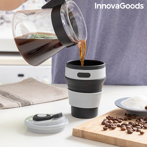 Taza Plegable de Silicona Flahsie InnovaGoods