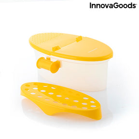 Cuecepasta para Microondas 4 en 1 con Accesorios y Recetas Pastrainest InnovaGoods