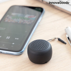 Mini Altavoz Inalámbrico Recargable Portátil Miund InnovaGoods