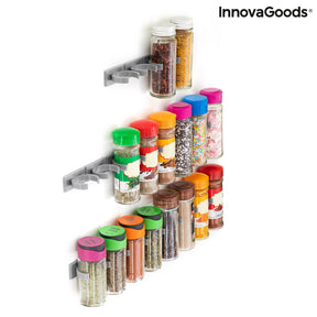 Organizador de Especias Adhesivo y Divisible Jarlock x20 InnovaGoods