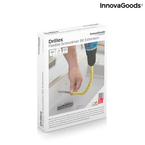 Extensor Flexible Magnético para Atornillador con Accesorios Drillex InnovaGoods