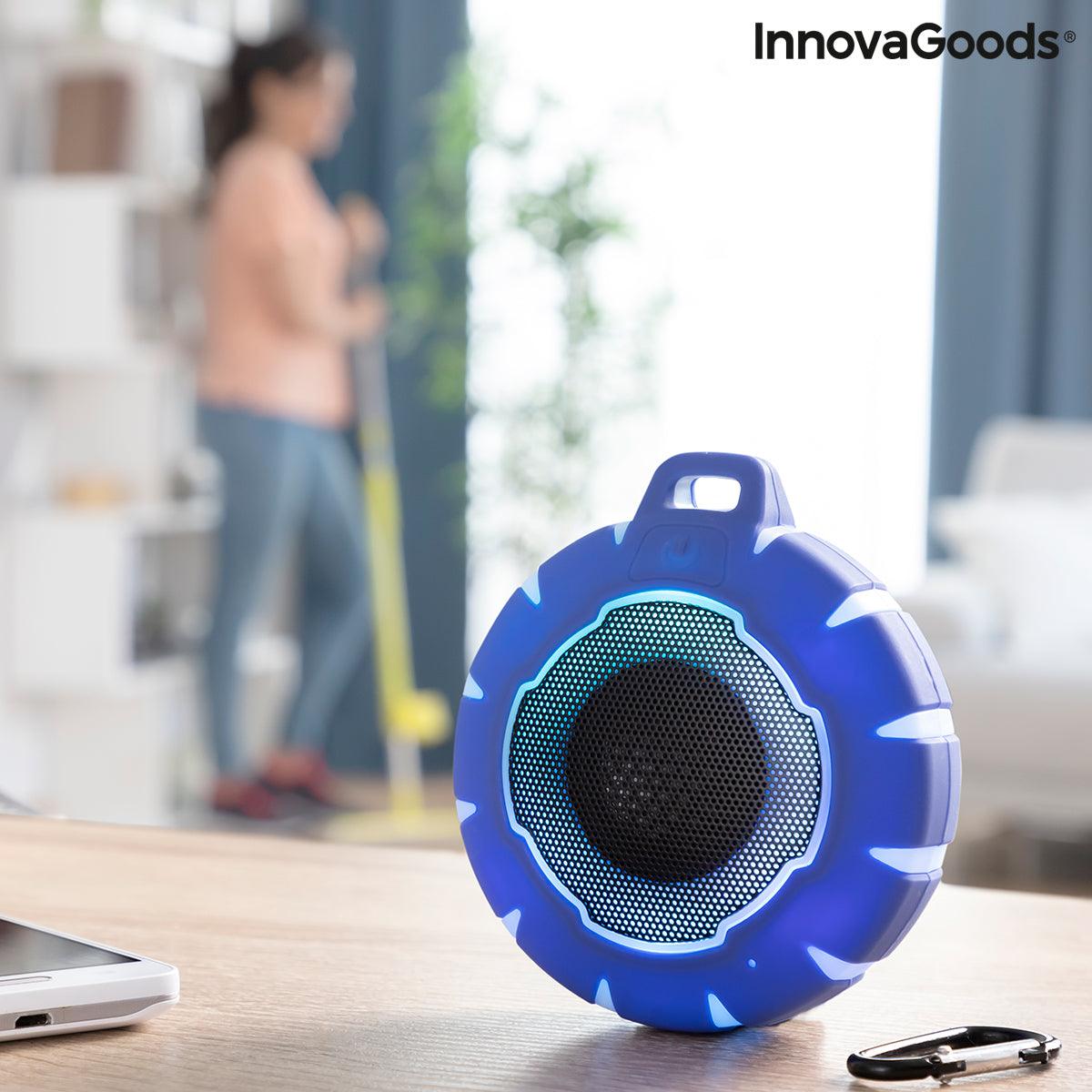 Altavoz Inalámbrico Flotante con LED Floaker InnovaGoods