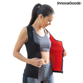 Chaleco Deportivo con Efecto Sauna para Mujer Veheat InnovaGoods