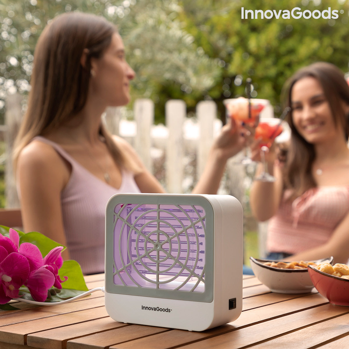 Lámpara Antimosquitos con Colgador para Pared KL Box InnovaGoods