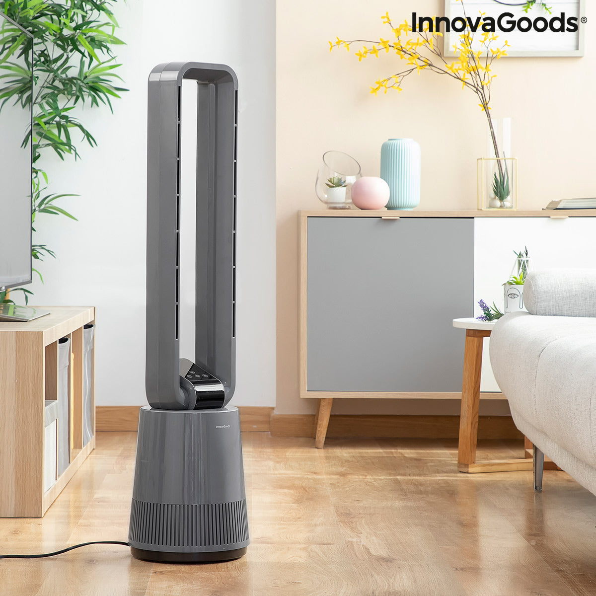 Ventilador sin Aspas con Filtro Purificador y Mando a Distancia Bloho InnovaGoods