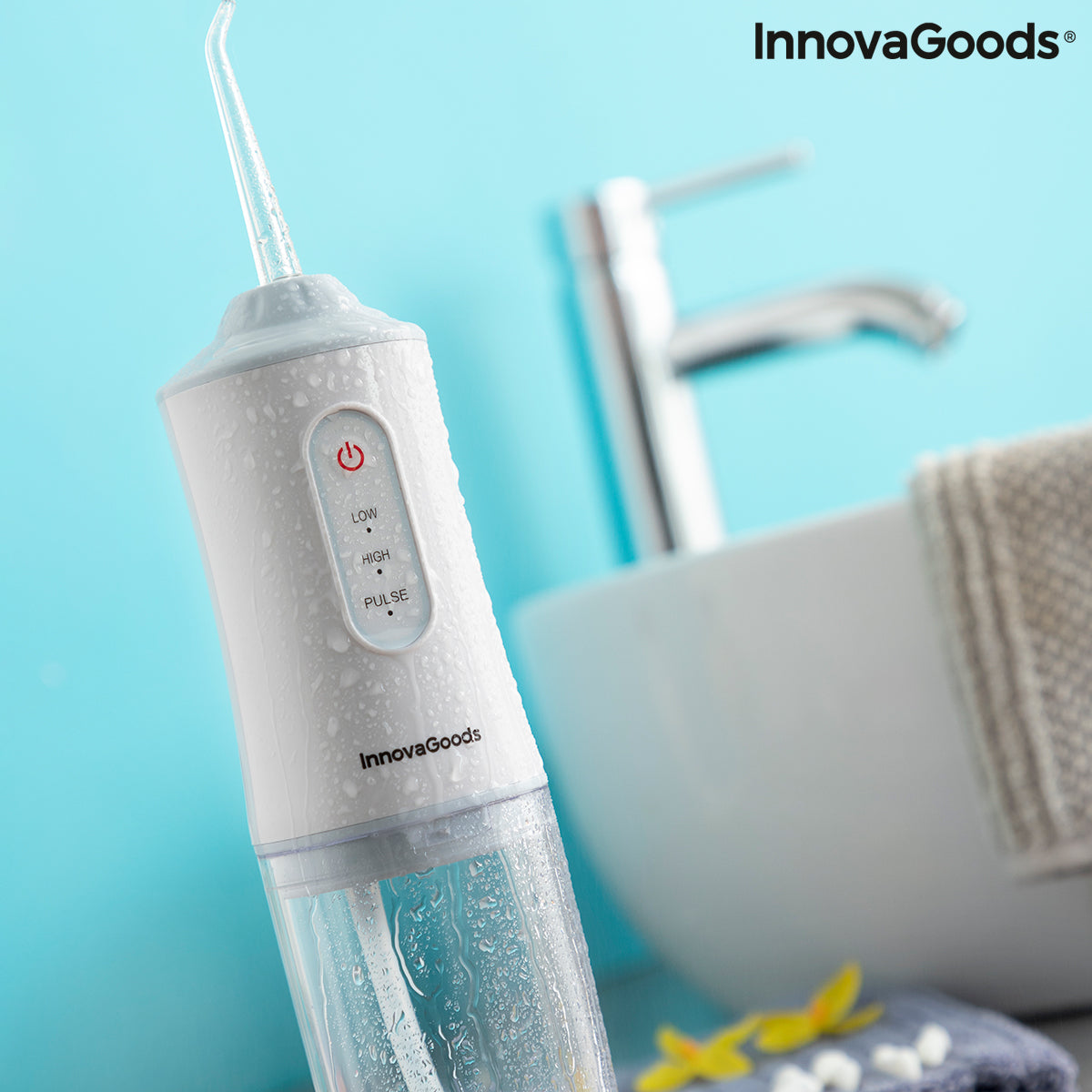 Irrigador Dental Recargable Portátil Denter InnovaGoods